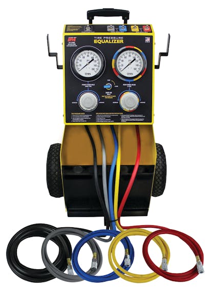 Mobile Tire Pressure Equalizer Mass Transit