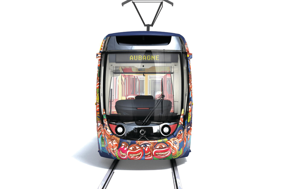 The Alstom Citadis Compact is being built for Aubagne.