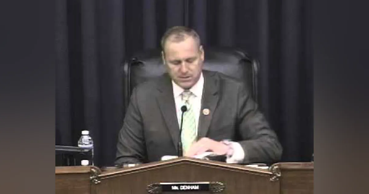 Dominic R Denham Rep. Denham Discusses Innovative Finance in Passenger Rail | Mass Transit