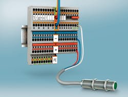 Phoenix Contact has added a new addition to its push-in terminal block. Phoenix Contact has added a new addition to its push-in terminal block.