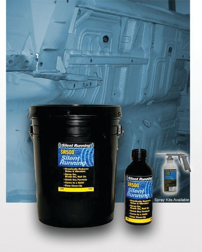 SR 500 eliminates unwanted noise and vibration in vehicles.