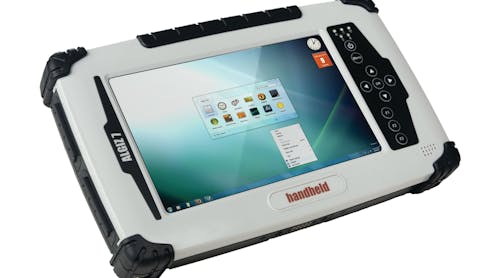 Handheld has introduced a new, faster version of its Algiz 7 super rugged tablet.
