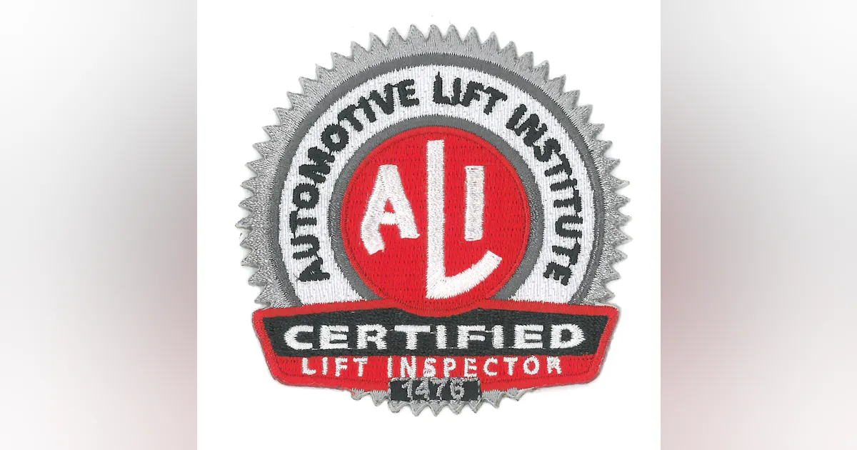 Ali Inspection Logos Twenty Rotary Lift Distributor and Installer Employees Achieve ALI Lift ...