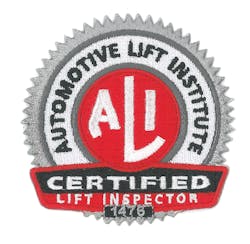 Twenty Rotary Lift distributors and installer employees were certified by the Automotive Lift Institute.