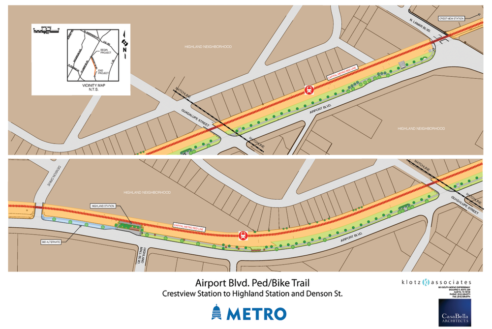 The urban trail along Capital Metro's red line rail has opened to the public.