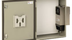 The drip pan is designed to efficiently move condensate away from electronic items. The drip pan is designed to efficiently move condensate away from electronic items.