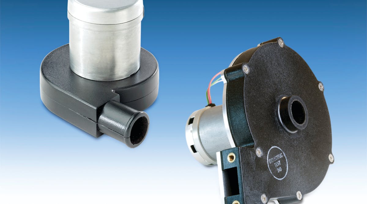 The MICROjammer Series of high-performance compact variable-speed brushless blowers from Ametek Precision Motion Control (PMC) has been upgraded to include the latest state-of-the-art electronic controller.