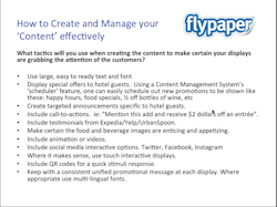 Experts say digital signage messages should be clear to readers. Experts say digital signage messages should be clear to readers.