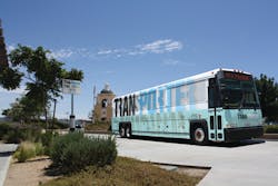 The North County TRANSporter celebrated its first year in service in August 2013.