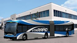 New Flyer articulated buses being supplied to the Santa Clara Valley Transportation Authority will be equipped with BAE Systems&apos; HybriDrive technology