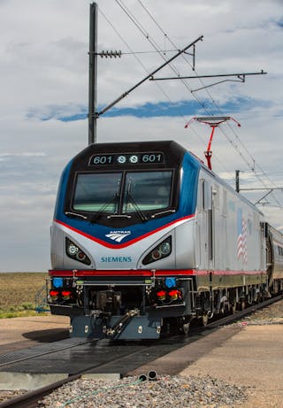 New Amtrak locomotives built by Siemens will upgrade the northeast corridor route.