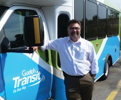 Guelph Transit Supervisor, Mobility Services, Bill Richardson. Guelph Transit Supervisor, Mobility Services, Bill Richardson.