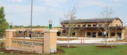 SouthWest Transit opened its newest park-and-ride lot in Chaska, Minn.