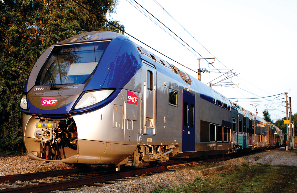 Bombardier presented the first Omneo trains, which will be used by SNCF in France.
