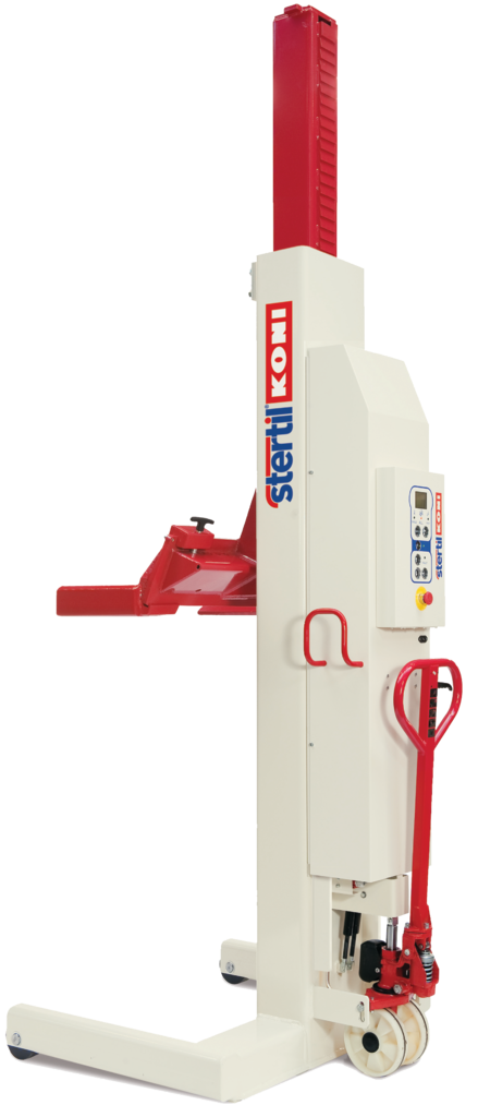 Stertil-Koni introduced its new ST 1085 mobile column lift.