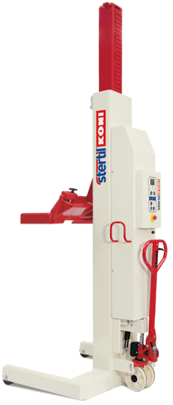 Stertil-Koni introduced its new ST 1085 mobile column lift. Stertil-Koni introduced its new ST 1085 mobile column lift.