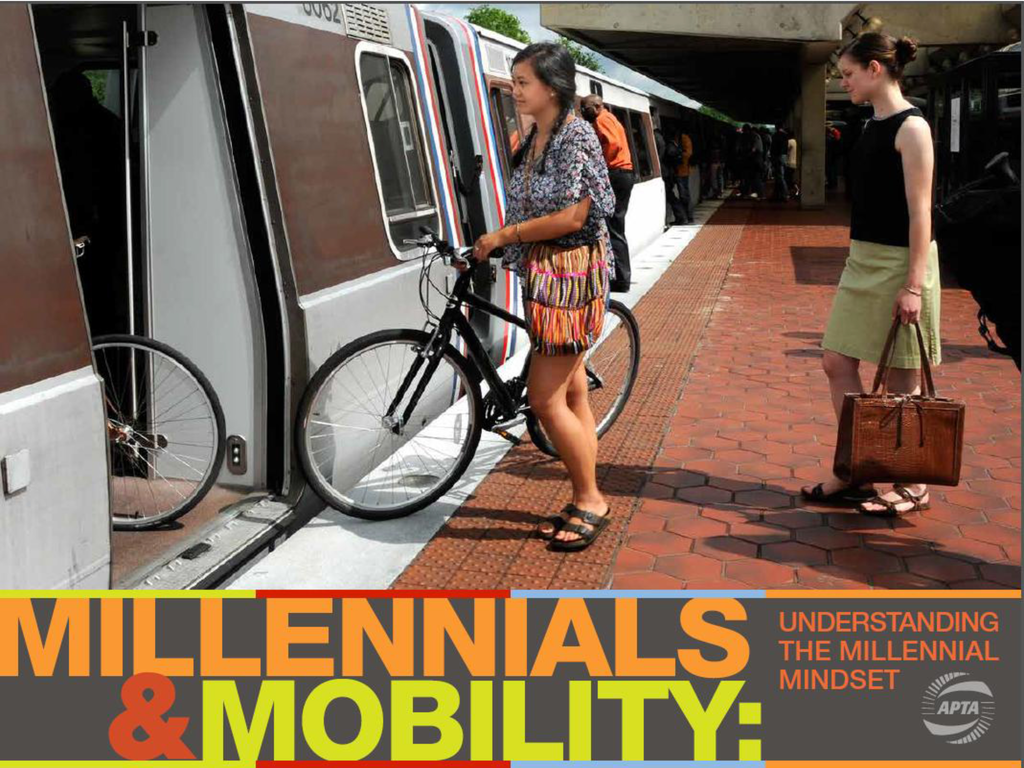 APTA Report Millennials & Mobility Mass Transit