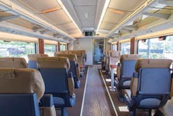 New Talgo trains have been delivered to Oregon. New Talgo trains have been delivered to Oregon.