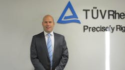 David Leers has been named CFO of North America for TUV Rhineland.