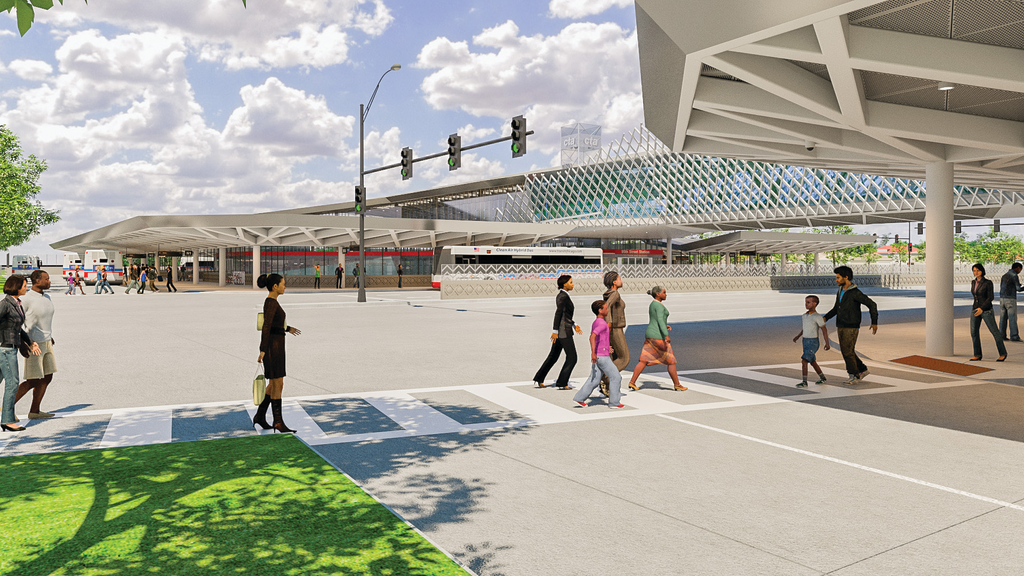 The $240 million reconstruction project, slated to begin in spring 2014, will create not only a brand-new, reconfigured station to serve the CTA&rsquo;s busiest rail line, but also a facility that will serve as a community focal point and an anchor for economic opportunity on Chicago&rsquo;s South Side.