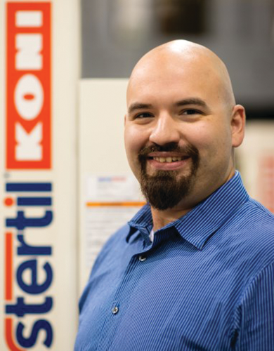 Stertil-Koni announced Nov. 19 that Brian Marshia has joined the company as technical support manager.