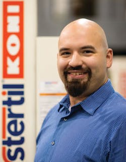 Stertil-Koni announced Nov. 19 that Brian Marshia has joined the company as technical support manager.