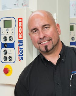 Keith Bunn has been named sales manager, western region, for Stertil-Koni.