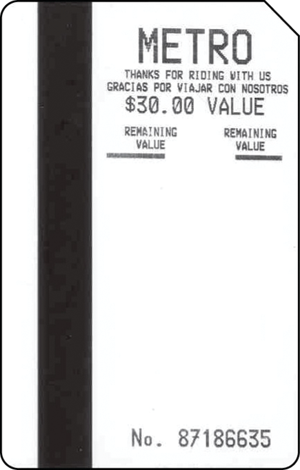 Stored value cards can now be purchased on Metro's website.