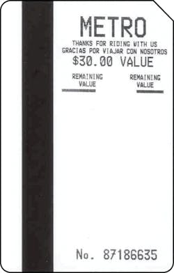 Stored value cards can now be purchased on Metro's website. Stored value cards can now be purchased on Metro's website.