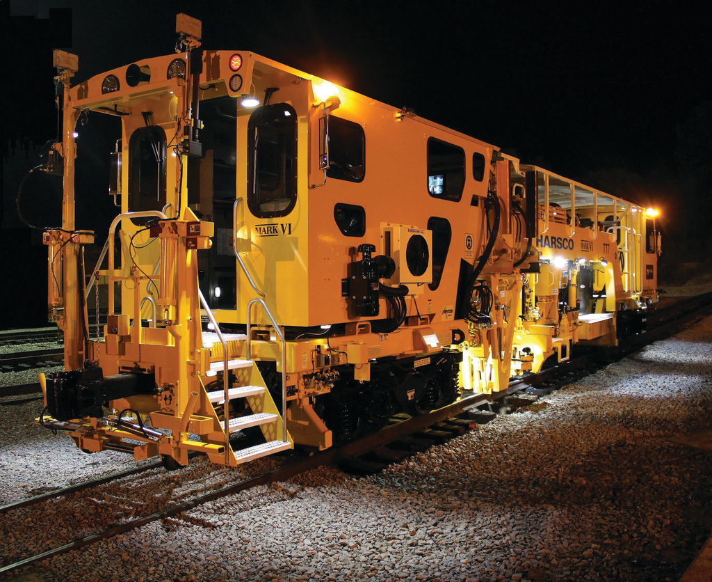 Harsco Rail announced the shipment of a heavy-duty Mark VI Production/Switch Tamper and Ballast Regulator for TasRail.