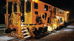 Harsco Rail announced the shipment of a heavy-duty Mark VI Production/Switch Tamper and Ballast Regulator for TasRail. Harsco Rail announced the shipment of a heavy-duty Mark VI Production/Switch Tamper and Ballast Regulator for TasRail.