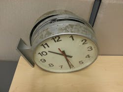 CTA is auctioning off items, such as this station clock. CTA is auctioning off items, such as this station clock.