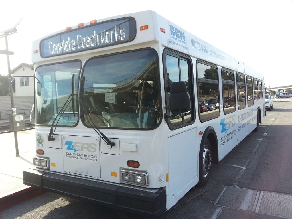 The ZEPS Bus by Complete Coach Works was tested in Ventura County on Dec. 2.