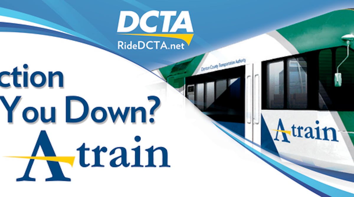The Denton County Transportation Authority has begun an advertisting campaign to increase A-train ridership during the I-35E construction project.
