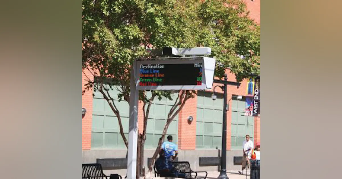 Visual Message Board System | Mass Transit
