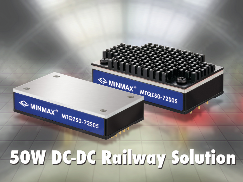 The Minmax MTQZ50 Series 50 Watt DC/DC Converter