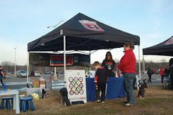 Metro staff at a recent Pop Up event. Metro staff at a recent Pop Up event.