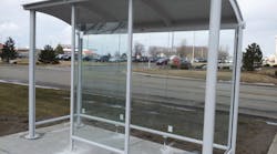 Gentex purchased a bus shelter in Zeeland Mich., which will be used by the Macatawa Area Express Transportation Authority.