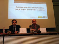 Transportation officials from southeast Asia have gone to Spain to learn more about that country's railway sector. Transportation officials from southeast Asia have gone to Spain to learn more about that country's railway sector.