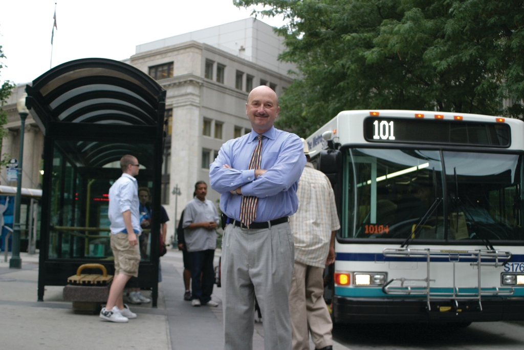 Kansas City Area Transportation Authority General Manager Mark Huffer.