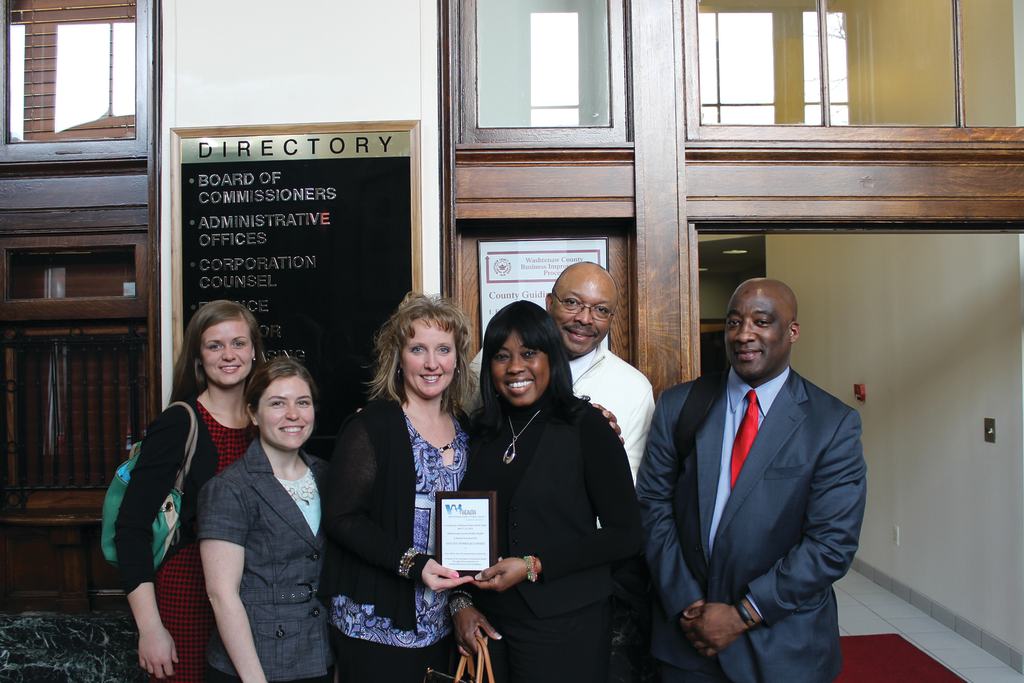 The Ann Arbor Area Transportation Authority (TheRide) received a Washtenaw County Public Health 2014 Healthy Workplace Award for implementing worksite wellness programs that foster a healthier and happier environment for its valued employees.