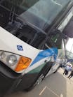 MCI&apos;s Commuter Coach is available in clean diesel, CNG or hybrid powertrain configurations.