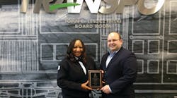 Transpo Operator Cheryl Moore got the first Transpo General Manager&apos;s Award after she came to the aid of a young girl who walked away from home.