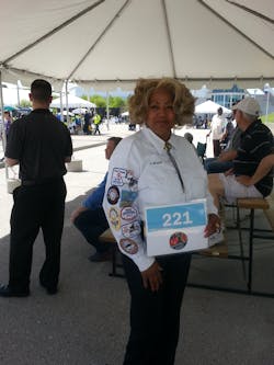 First Transit’s Robin Wilson, who drives for the Metropolitan Transit Authority of Harris County. First Transit’s Robin Wilson, who drives for the Metropolitan Transit Authority of Harris County.