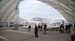 DOT also is providing $1 billion in FTA Capital Investment (New Starts) grant funding and a TIFIA loan of up to $280 million for the Eagle commuter rail project, which includes construction of two new rail lines that will serve Denver Union Station and are expected to open in 2016. DOT also is providing $1 billion in FTA Capital Investment (New Starts) grant funding and a TIFIA loan of up to $280 million for the Eagle commuter rail project, which includes construction of two new rail lines that will serve Denver Union Station and are expected to open in 2016.