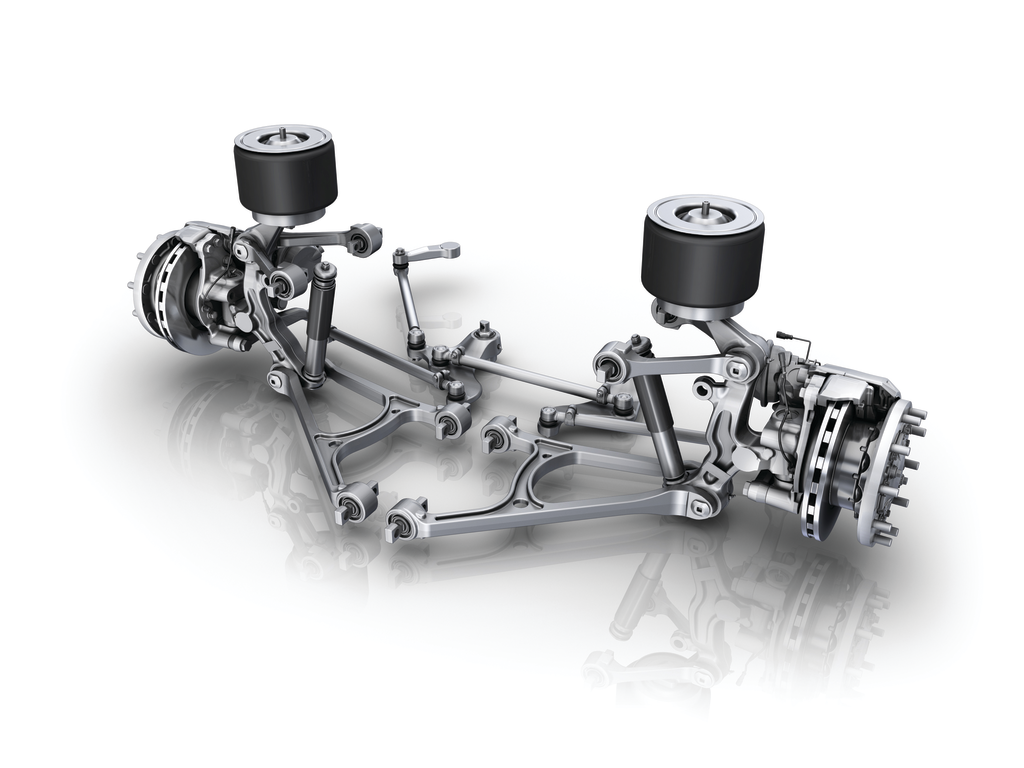 With ZF's RL 82 EC independent suspension as low-floor front axle, buses can transport more axle load.