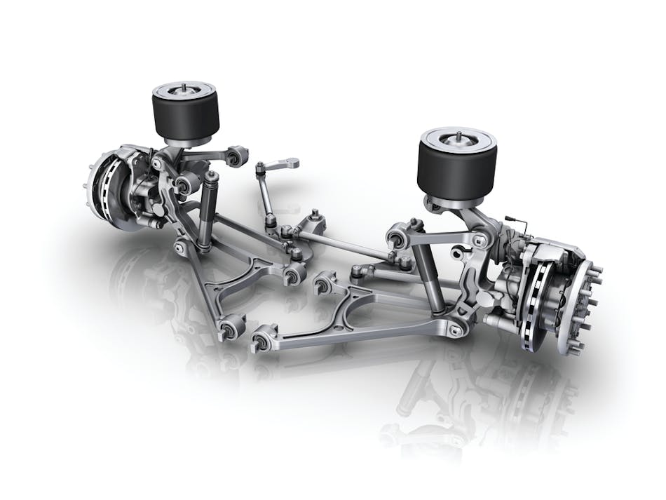 With ZF&apos;s RL 82 EC independent suspension as low-floor front axle, buses can transport more axle load.