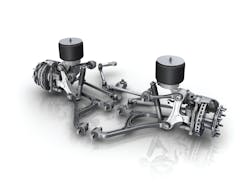 ZF&apos;s RL 55 EC independent suspension for midibuses.