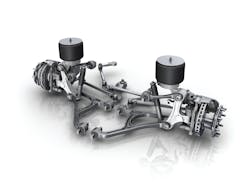 ZF's RL 55 EC independent suspension for midibuses. ZF's RL 55 EC independent suspension for midibuses.