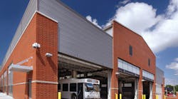 City Utilities Transit integrates energy efficiency efforts into a 100-year-old building. City Utilities Transit integrates energy efficiency efforts into a 100-year-old building.